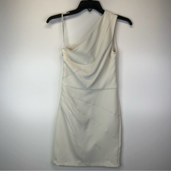 Michael Costello x Revolve Ava one shoulder dress ivory - XS - Picture 2 of 11